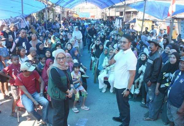 Andi Seto-Rezki Mulfiati Garap Wilayah Utara Makassar