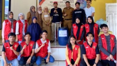 KKN-T Unhas di Lutim Sosialisasi TTG Pembuatan Pupuk Organik dari Limbah Kakao