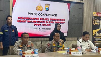Polisi Ungkap Motif Pelaku Pembunuhan Mayat Dalam Koper