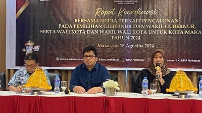 Pastikan Tahapan Pilkada Lancar, KPU Makassar Gelar Simulasi Rikkes-Pendaftaran Cakada