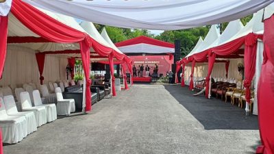 375 Personel Gabungan Amankan Pendaftaran Calon Kepala Daerah di Makassar