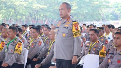 Polrestabes Makassar Gelar Latihan Pra Operasi Mantap Praja Pallawa, Kapolrestabes Tekankan Netralitas