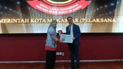 Lewat F8, Pemkot Makassar Raih Kabar Award Sebagai Lembaga Usaha Inovatif