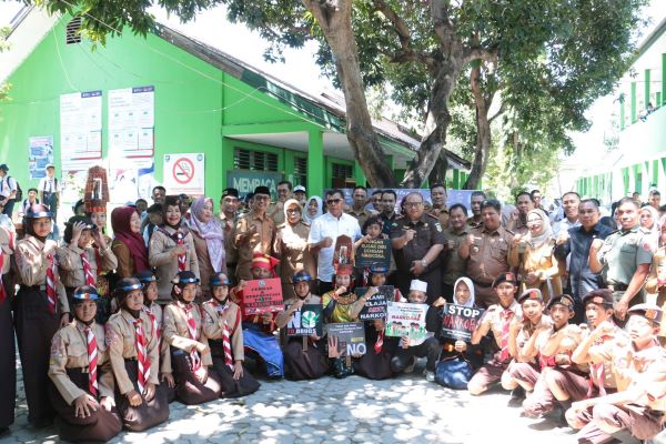 Deklarasi Sekolah Bersih Narkoba di Bulukumba, Bupati Andi Utta: Tugas Bersama!
