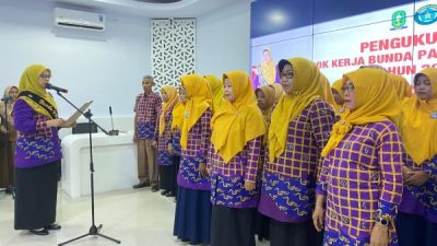 Sebanyak 38 Pengurus Bunda PAUD Resmi Dikukuhkan di Sinjai