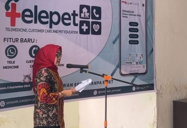 Tingkatkan Layanan Kesehatan, Klinik Hewan Disnakkeswan Sulsel Hadirkan Telepet