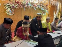 HUT Kabupaten Maros, 45 Pasangan Resmi Nikah Massal
