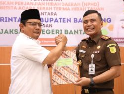 Hari Lahir Kejaksaan ke-79, Pj Bupati Bantaeng Serah Terima Hibah Tanah