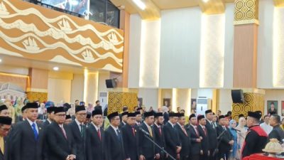 50 Anggota DPRD Kota Makassar Resmi Dilantik, Berikut Daftar Namanya