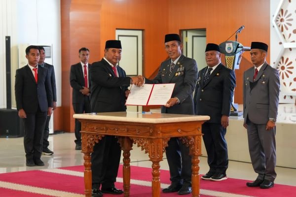Pj Gubernur Resmi Lantik 3 Pjs Bupati di Sulbar