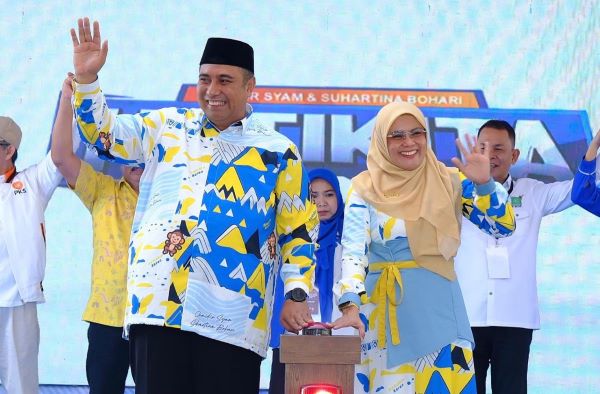 Chaidir Syam Bantah Isu Keretakan, Apresiasi Kinerja Suhartina Selama Jabat Wabup Maros
