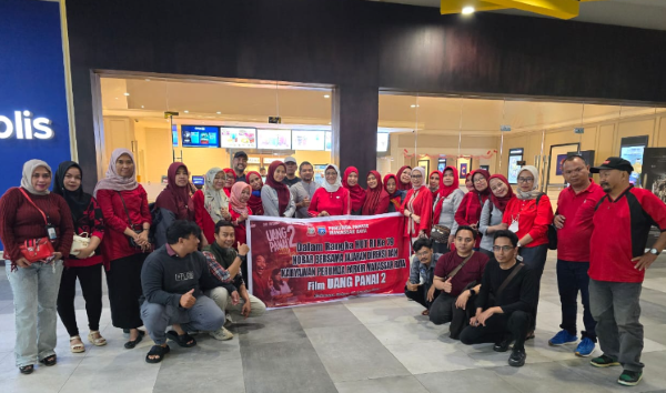 Dukung Karya Film Lokal, Perumda Parkir Makassar Nobar Film Uang Panai 2