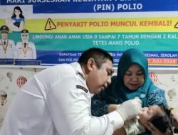 Cakupan Capai 101 Persen, Maros Lampaui Target Vaksinasi Polio