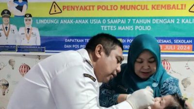 Cakupan Capai 101 Persen, Maros Lampaui Target Vaksinasi Polio