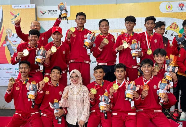Atlet Sepak Takraw Sulsel Sabet Medali Emas di PON XXI