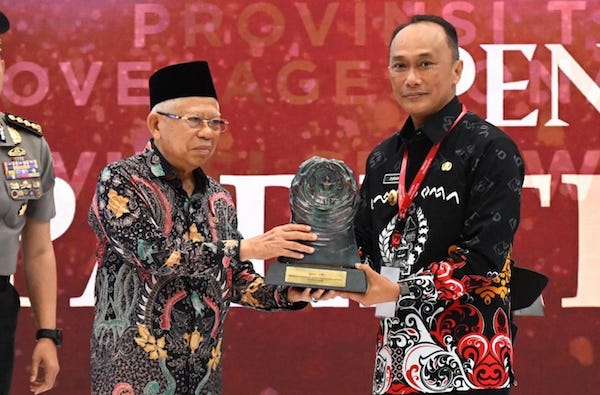 Sukses Beri Perlindungan Sosial Bagi Pekerja, Pemprov Sulsel Raih Paritrana Award 2024