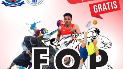 Buka Pendaftaran Kompetisi FOP 2024, Dispora Jeneponto Bakal Perlombakan 7 Cabor