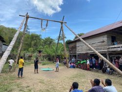 Uniknya Tradisi Mappadendang dan Mattojang, Pesta Pasca Panen Raya di Desa Pacekke Barru