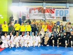 Puncak Turnamen Festival Olahraga Pelajar Jeneponto Resmi Ditutup