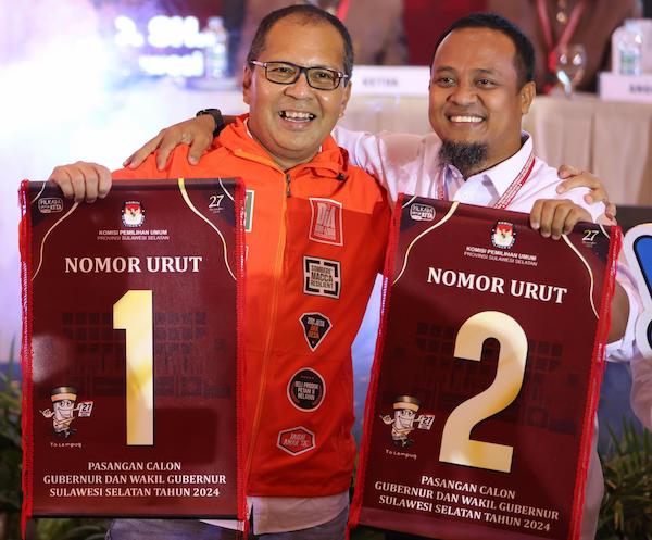 2 Pasangan Pilgub Sulsel Bakal Gelar Kampanye