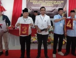 KPU Jeneponto Tetapkan Nomor Urut Paslon Pilkada 2024, Simak Susunan Nomornya!