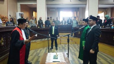 Muh Basir Resmi Dilantik Menjadi Wakil Ketua DPRD Jeneponto Periode 2024-2029