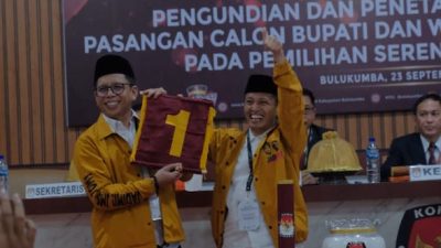 Pilkada Bulukumba, JMS-TSY Nomor Urut 1