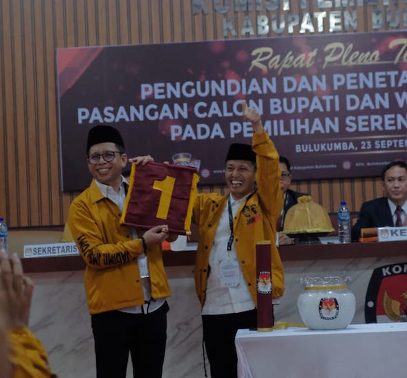 Pilkada Bulukumba, JMS-TSY Nomor Urut 1