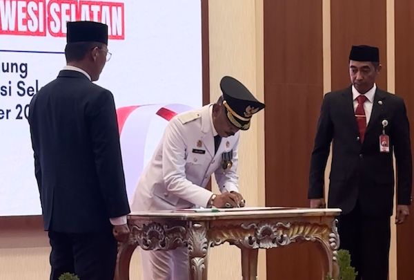 Andi Jefrianto Asapa Dilantik Jadi Pj Bupati Sinjai