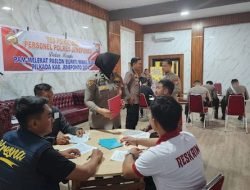 15 Personil Polres Jeneponto Ikuti Tes Psikologi Pengawal Pribadi Paslon Bupati