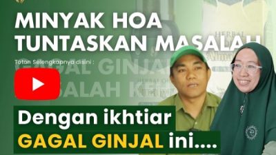 Kisah Inspiratif Pengguna Herbal Oil Almahyra: Berhasil Hentikan Cuci Darah