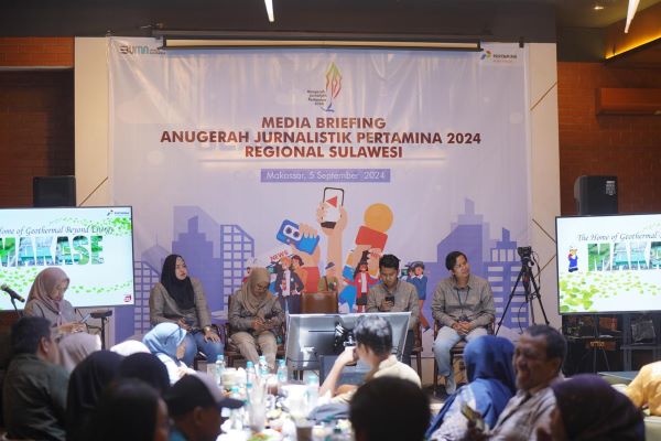 Pertamina Sulawesi Gelar Media Brief AJP, Usung Tema Energizing The Acceleration