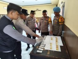 Jelang Pengamanan Pilkada, 22 Personel Polres Sinjai Jalani Tes Urine