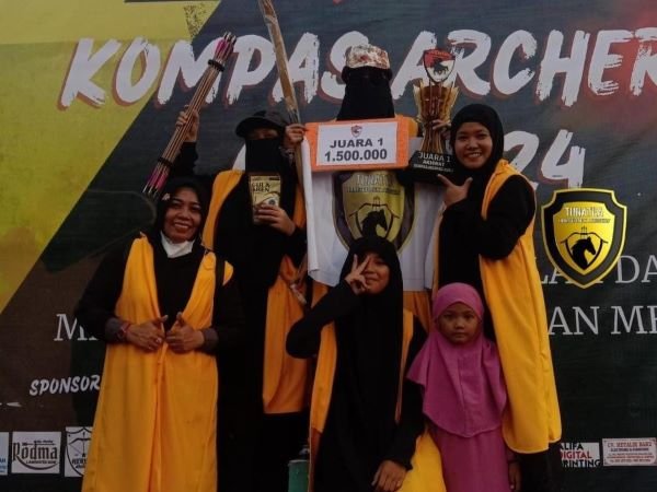 Kontingan Panahan KORMI Jeneponto Raih Juara 1 Kompas Archery Cup I