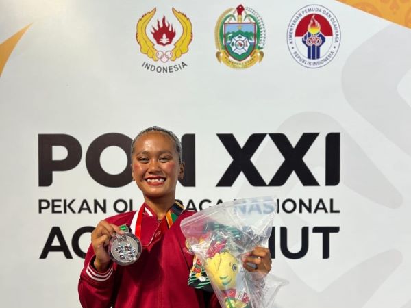 Wakil Sulsel, Mahasiswi Unhas Raih Medali Perak di PON XXI