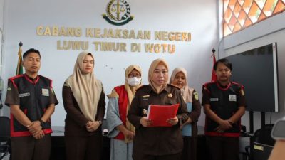 Cabjari Lutim Tetapkan 1 Tersangka Kasus Dugaan Korupsi Dana P2MP