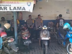 Cegah Terjaring Razia, Polsek Imbau Tukang Ojek Untuk Tertib Berlalu Lintas