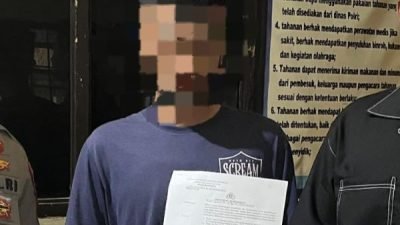 Polisi Tahan Tersangka Pencurian Beras Sembako di Desa Bululoe Jeneponto