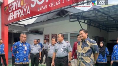 Staf Khusus Menkumham Tinjau Bapas Makassar, Apresiasi Griya Abhipraya Sombere