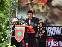 HUT TNI ke-79 di Sulbar, Bahtiar Tekankan Persatuan Militer