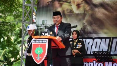 HUT TNI ke-79 di Sulbar, Bahtiar Tekankan Persatuan Militer