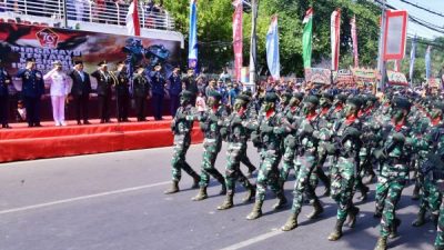 HUT TNI ke-79 di Sulsel, Ini Pesan Pj Gubernur