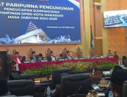 4 Pimpinan Baru DPRD Makassar Resmi Jalani Pengangkatan Jabatan