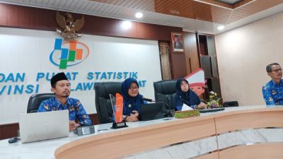 BPS Sulbar Catat Jumlah Penumpang Penerbangan Mengalami Kenaikan Signifikan