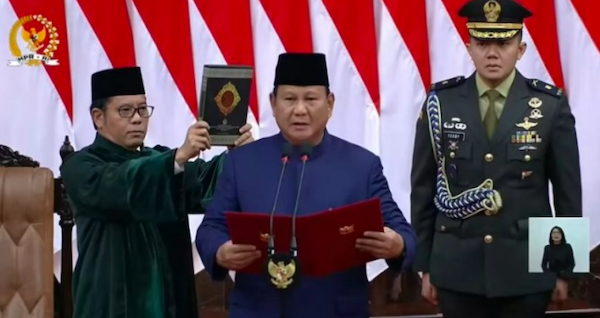 Sah! Prabowo-Gibran Resmi Jadi Presiden dan Wapres 2024-2029