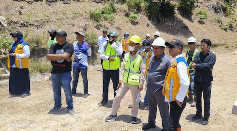 Tinjau Saluran Induk Irigasi Kelara Karalloe, Pj Bupati Jeneponto Harapkan Percepatan Pembangunan