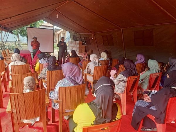 Cegah Stunting, Satgas TMMD 122 Kodim 1425 Jeneponto Edukasi Warga Desa Tuju