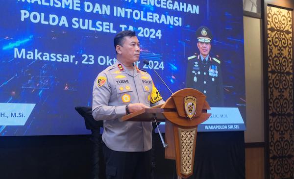 Polda Sulsel Gelar Pembinaan Personel Polri untuk Penanggulangan Radikalisme dan Intoleransi