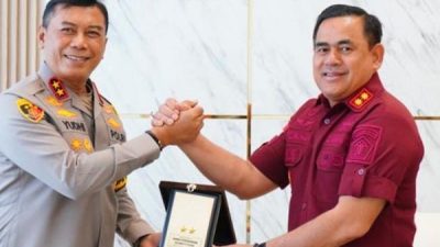 Kakanwil Taufiqurrakhman Terima Kunjungan Kapolda Sulsel Bintang Dua