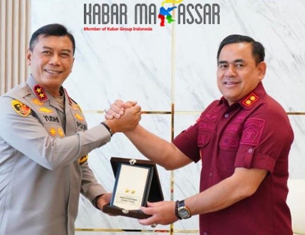 Kakanwil Taufiqurrakhman Terima Kunjungan Kapolda Sulsel Bintang Dua